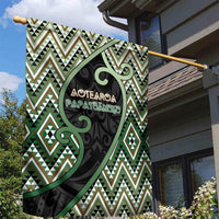 Aotearoa Atua Papatuanuku Garden Flag Earth Mother Father Koru Patterns