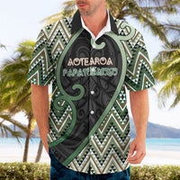 Custom Aotearoa Atua Papatuanuku Hawaiian Shirt Earth Mother Father Koru Patterns