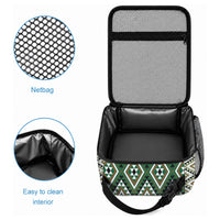 Aotearoa Atua Papatuanuku Lunch Bag Earth Mother Father Koru Patterns