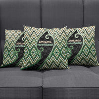 Aotearoa Atua Papatuanuku Pillow Cover Earth Mother Father Koru Patterns