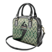 Aotearoa Atua Papatuanuku Shoulder Handbag Earth Mother Father Koru Patterns