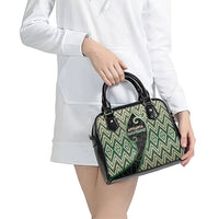 Aotearoa Atua Papatuanuku Shoulder Handbag Earth Mother Father Koru Patterns