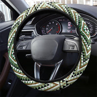 Aotearoa Atua Papatuanuku Steering Wheel Cover Earth Mother Father Koru Patterns