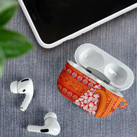 French Polynesia Christmas AirPods Case Seashell Xmas Tree Tribal Waves DT05 - Polynesian Pride