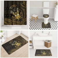 Niue Christmas Bathroom Set Niuean Crab Xmas Tribal Waves DT05 - Polynesian Pride
