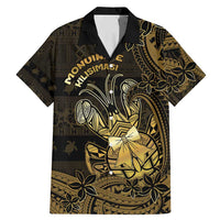 Niue Christmas Family Matching Mermaid Dress and Hawaiian Shirt Niuean Crab Xmas Tribal Waves - Polynesian Pride