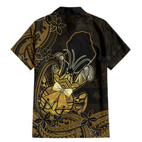 Niue Christmas Family Matching Mermaid Dress and Hawaiian Shirt Niuean Crab Xmas Tribal Waves - Polynesian Pride