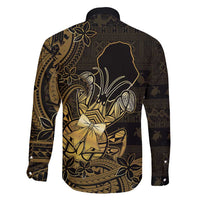 Niue Christmas Family Matching Summer Maxi Dress and Hawaiian Shirt Niuean Crab Xmas Tribal Waves - Polynesian Pride