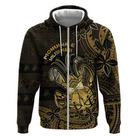 Niue Christmas Hoodie Niuean Crab Xmas Tribal Waves - Polynesian Pride