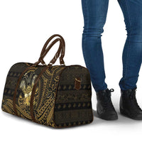 Niue Christmas Travel Bag Niuean Crab Xmas Tribal Waves DT05 - Polynesian Pride