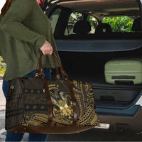 Niue Christmas Travel Bag Niuean Crab Xmas Tribal Waves DT05 - Polynesian Pride