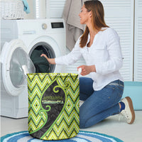 Aotearoa Atua Tanemahuta Laundry Basket God Of Forests Koru Patterns Koru Patterns