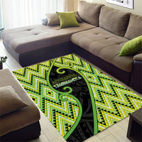 Aotearoa Atua Tanemahuta Area Rug God Of Forests Koru Patterns Koru Patterns