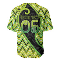 Custom Aotearoa Atua Tanemahuta Baseball Jersey God Of Forests Koru Patterns Koru Patterns