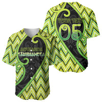 Custom Aotearoa Atua Tanemahuta Baseball Jersey God Of Forests Koru Patterns Koru Patterns