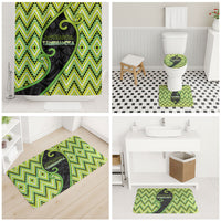 Aotearoa Atua Tanemahuta Bathroom Set God Of Forests Koru Patterns Koru Patterns