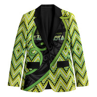 Custom Aotearoa Atua Tanemahuta Blazer God Of Forests Koru Patterns Koru Patterns