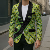 Custom Aotearoa Atua Tanemahuta Blazer God Of Forests Koru Patterns Koru Patterns