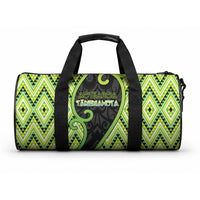 Aotearoa Atua Tanemahuta Duffle Bag God Of Forests Koru Patterns Koru Patterns