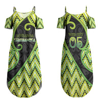 Custom Aotearoa Atua Tanemahuta Family Matching Summer Maxi Dress and Hawaiian Shirt God Of Forests Koru Patterns Koru Patterns