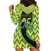 Custom Aotearoa Atua Tanemahuta Hoodie Dress God Of Forests Koru Patterns Koru Patterns