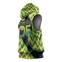 Custom Aotearoa Atua Tanemahuta Sleeveless Hoodie God Of Forests Koru Patterns Koru Patterns