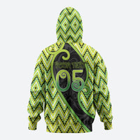 Custom Aotearoa Atua Tanemahuta Zip Hoodie God Of Forests Koru Patterns Koru Patterns