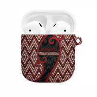 Aotearoa Atua Tumatauenga AirPods Case God Of War Koru Patterns