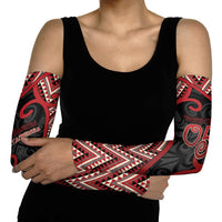 Custom Aotearoa Atua Tumatauenga Arm Sleeves God Of War Koru Patterns