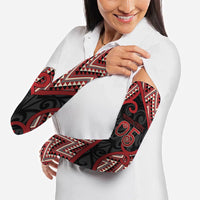 Custom Aotearoa Atua Tumatauenga Arm Sleeves God Of War Koru Patterns