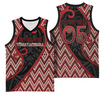 Custom Aotearoa Atua Tumatauenga Basketball Jersey God Of War Koru Patterns
