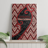 Aotearoa Atua Tumatauenga Canvas Wall Art God Of War Koru Patterns