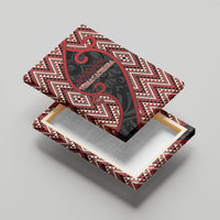Aotearoa Atua Tumatauenga Canvas Wall Art God Of War Koru Patterns