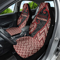 Aotearoa Atua Tumatauenga Car Seat Cover God Of War Koru Patterns