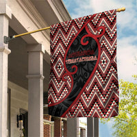 Aotearoa Atua Tumatauenga Garden Flag God Of War Koru Patterns
