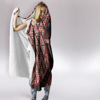 Aotearoa Atua Tumatauenga Hooded Blanket God Of War Koru Patterns