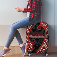 Aotearoa Atua Tumatauenga Luggage Cover God Of War Koru Patterns