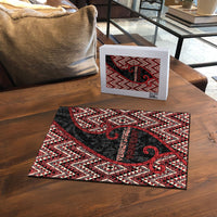 Aotearoa Atua Tumatauenga Puzzle God Of War Koru Patterns