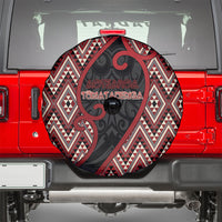 Aotearoa Atua Tumatauenga Spare Tire Cover God Of War Koru Patterns