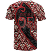 Custom Aotearoa Atua Tumatauenga T Shirt God Of War Koru Patterns