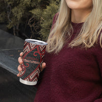 Custom Aotearoa Atua Tumatauenga Tumbler Cup God Of War Koru Patterns