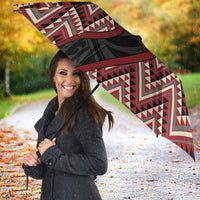 Aotearoa Atua Tumatauenga Umbrella God Of War Koru Patterns