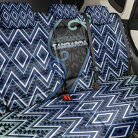 Aotearoa Atua Tangaroa Back Car Seat Cover God Of Ocean Koru Patterns