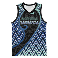 Custom Aotearoa Atua Tangaroa Basketball Jersey God Of Ocean Koru Patterns