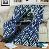 Aotearoa Atua Tangaroa Blanket God Of Ocean Koru Patterns
