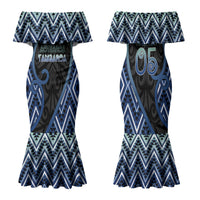 Custom Aotearoa Atua Tangaroa Family Matching Mermaid Dress and Hawaiian Shirt God Of Ocean Koru Patterns
