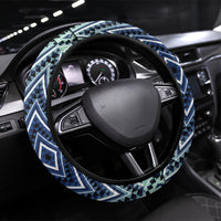 Aotearoa Atua Tangaroa Steering Wheel Cover God Of Ocean Koru Patterns