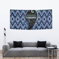 Aotearoa Atua Tangaroa Tapestry God Of Ocean Koru Patterns