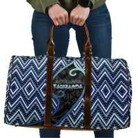 Aotearoa Atua Tangaroa Travel Bag God Of Ocean Koru Patterns