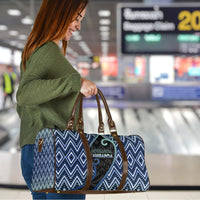 Aotearoa Atua Tangaroa Travel Bag God Of Ocean Koru Patterns